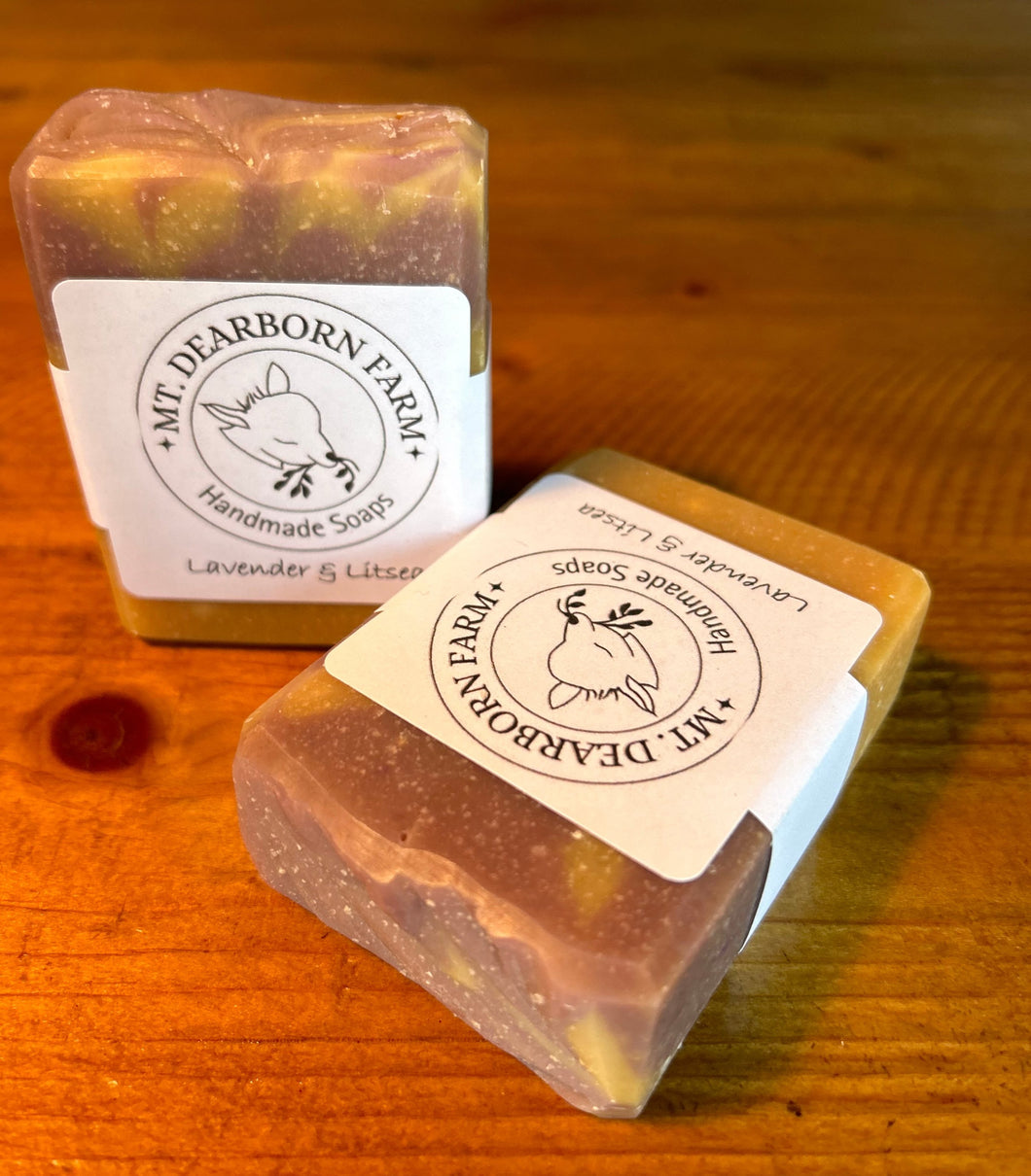 Lavender & Litsea Goat Milk Soap