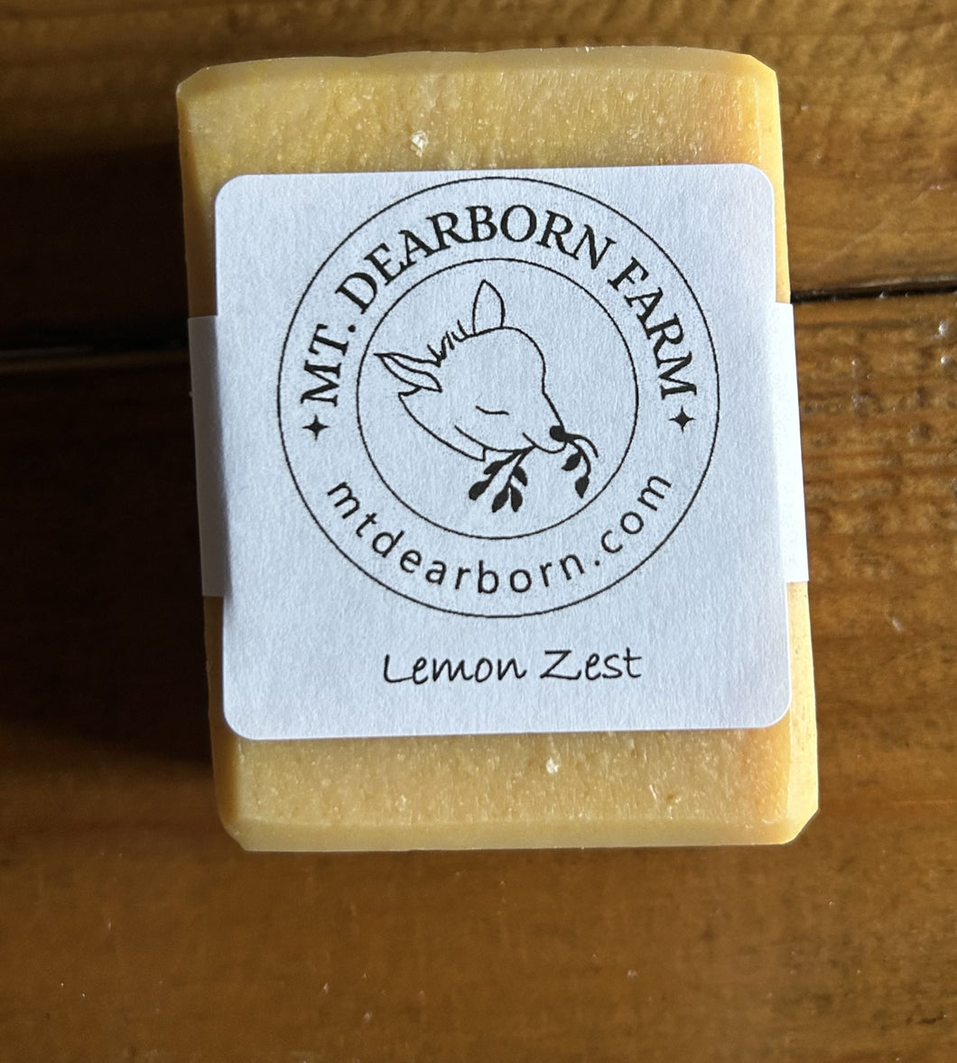 Lemon Zest Goat Milk Soap