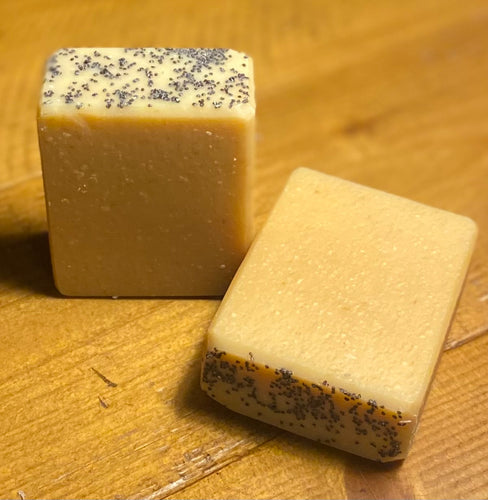 Lemon Poppy Goat Milk Soap