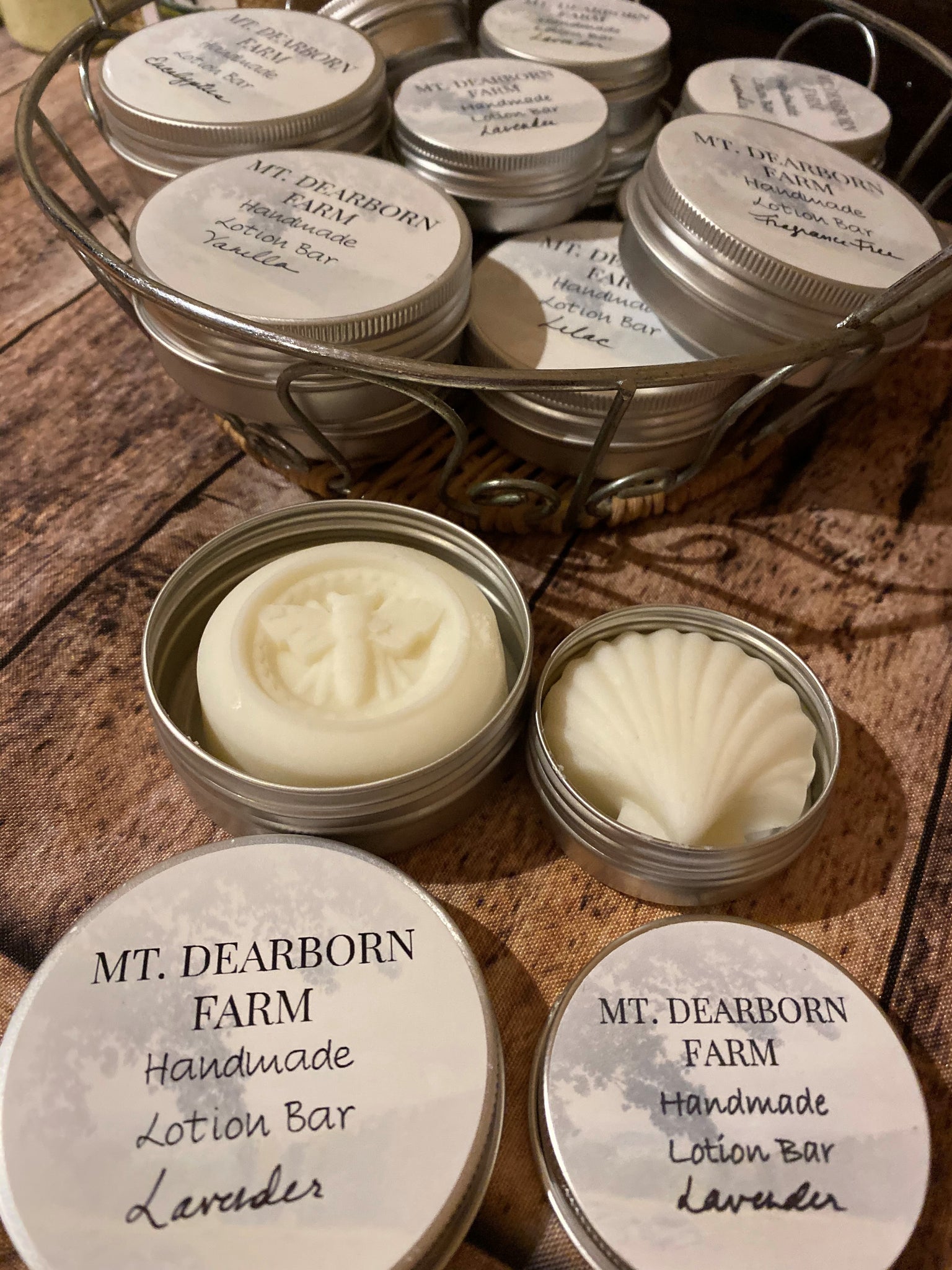 Lotion Bars – Mt Dearborn Farm